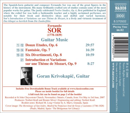 SOR: GUITAR MUSIC OP.6-9