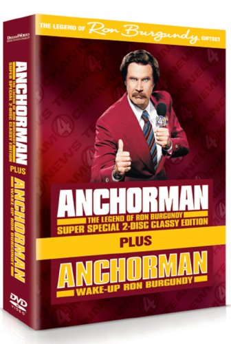 Anchorman: The Legend of Ron Burgundy (including Wake Up Ron Burgundy) [DVD]