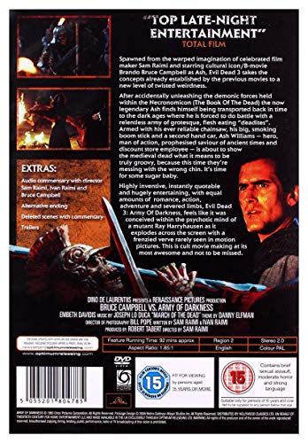 Army of Darkness / Evil Dead 3 [DVD]