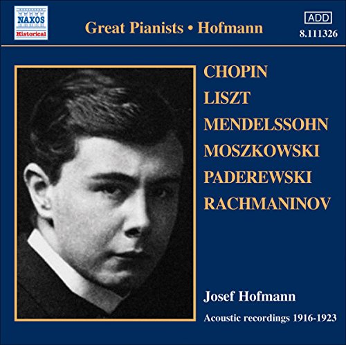 -HOFMANN:ACOUSTIC R'DINGS 1916