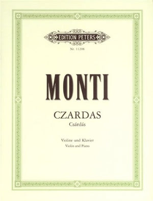 Monti: Czardas: Violin: Instrumental Work