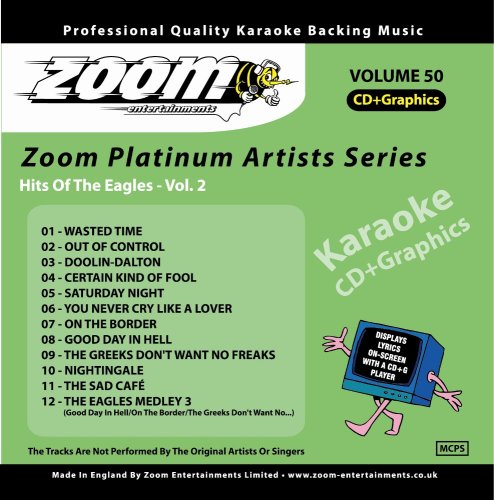 Zoom Karaoke CD+G - Platinum Artists 50: The Eagles 2