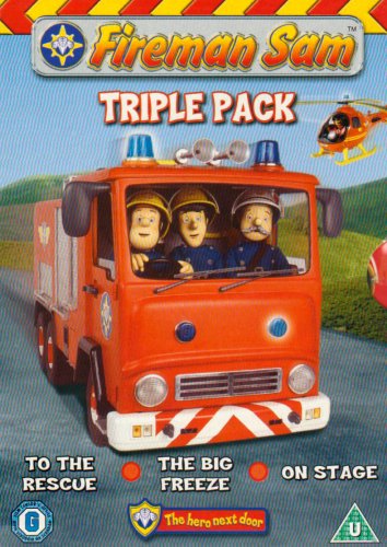 Fireman Sam: To The Rescue/Big Freeze/On Stage [DVD]