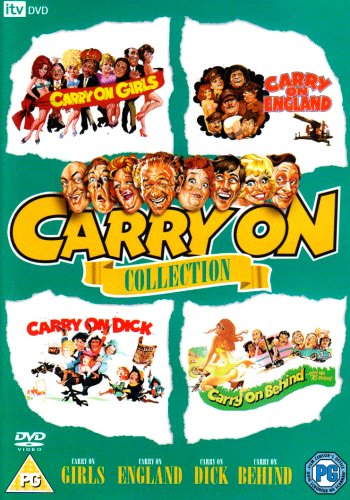 Carry On Collection Vol.4 (Girls / England / Dick / Behind) [DVD]