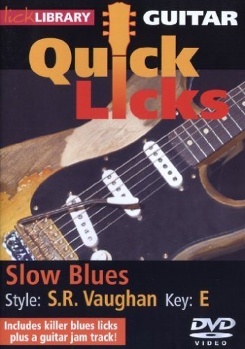 Lick Library: Guitar Quick Licks - Stevie Ray Vaughan Slow Blues [DVD]