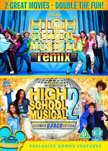 High School Musical (Remix)/High School Musical 2 (Extnd Dance) [DVD]