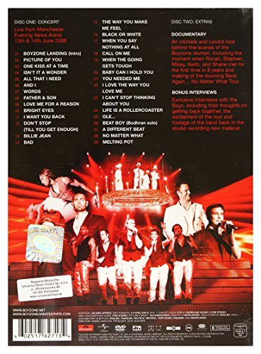 Boyzone: Back Again... No Matter What - Live 2008 [DVD] [NTSC]