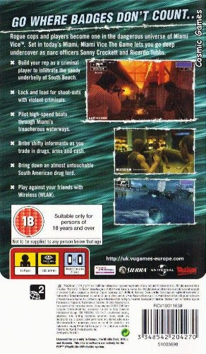Miami Vice: The Game (18) PSP