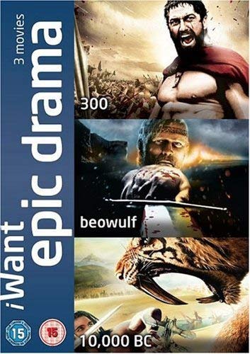 iWant Epic Drama Collection (300 / 10,000 BC / Beowulf) [DVD]
