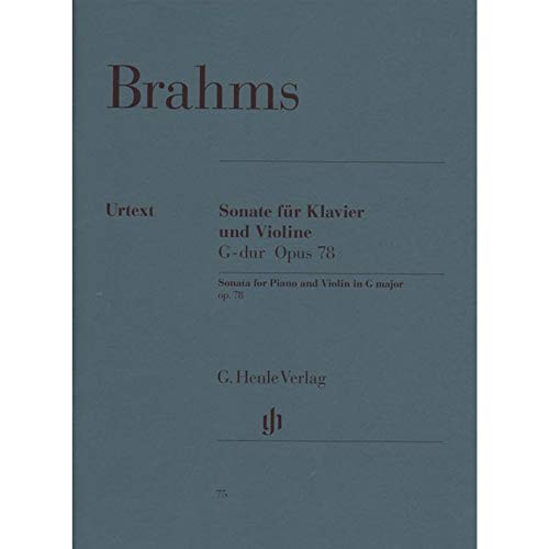 Sonata G major op. 78violin and piano