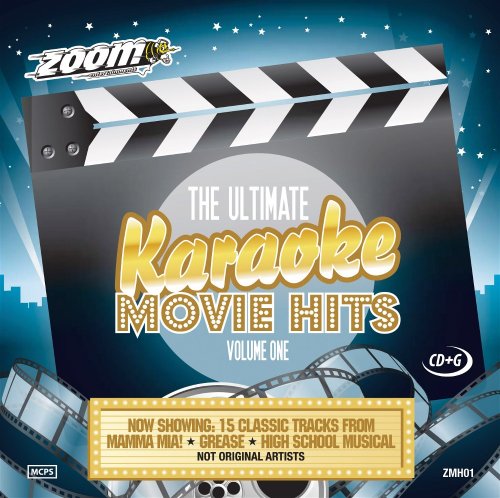 Zoom Karaoke CD+G - Ultimate Karaoke Movie Hits 1 - Mamma Mia, Grease, High School Musical
