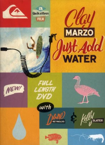 Clay Marzo - Just Add Water Surf DVD By Quiksilver Films