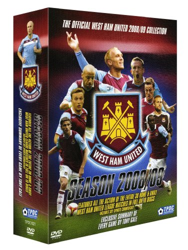 West Ham 2008/2009 - 38 Premier League Full Match Box Set [DVD]