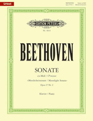 Piano Sonata No. 14 in C Sharp Minor Op. 27 No. 2 Moonlight