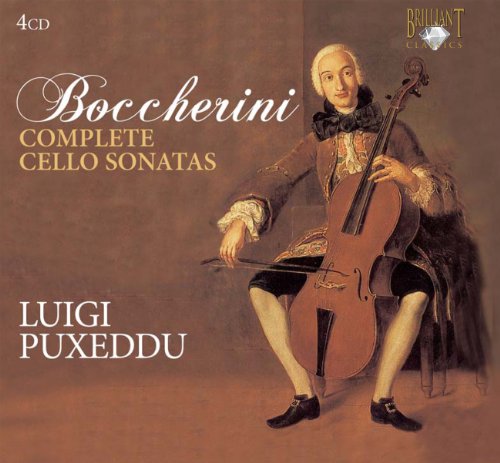 Luigi Puxeddu - Boccherini - Complete Cello Sonatas [4 CD Set]