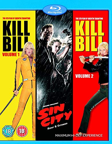 Sin City/Kill Bill Vol.1/Kill Bill Vol.2 [Blu-ray]