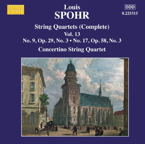 SPOHR: STRING QUARTETS VOL.13