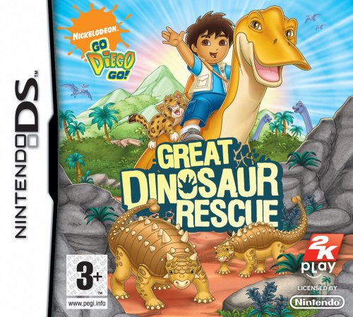 Go Diego Go! Great Dinosaur Rescue (Nintendo DS)