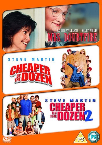 Cheaper By The Dozen/Cheaper By The Dozen 2/Mrs Doubtfire [DVD]