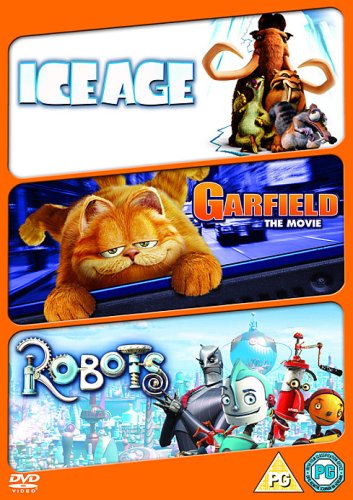 Robots/Ice Age/Garfield: The Movie [DVD]