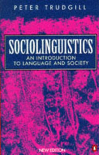 Sociolinguistics