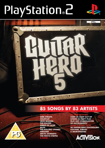 Guitar Hero 5 - Game Only (PS2)
