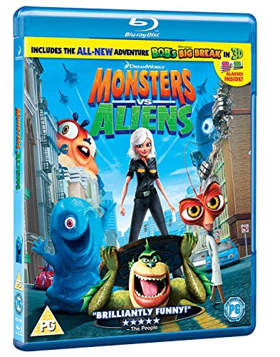 Monsters vs Aliens [Blu-ray]