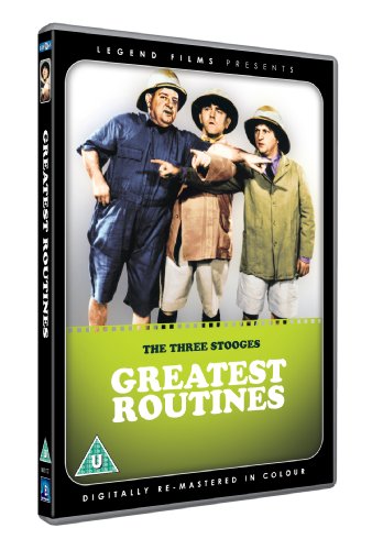 The Three Stooges - Greatest Routines (Digitally remastered in colour) [DVD]