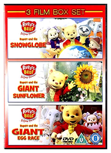 Rupert The Bear: Snowglobe/Giant Egg Race/Giant Sunflower [DVD]