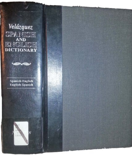 Velazquez Spanish/English Dictionary