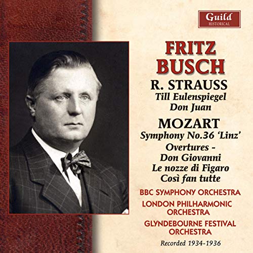 Busch Strauss Mozart 1934-36