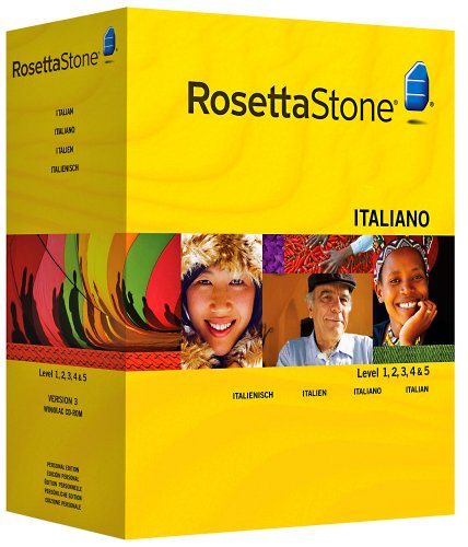 Rosetta Stone Version 3: Italian Level 1, 2, 3, 4 & 5 with Audio Companion (Mac/PC)