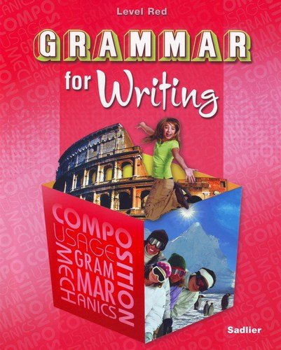 Grammar for Writing Level Red