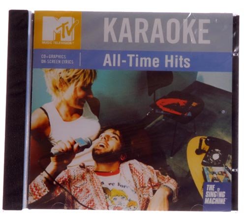 Wham, Lulu, Marvin Gaye, Human League, Aerosmith, Spandau Ballet - MTV Karaoke All-Time Hits CD+Grap