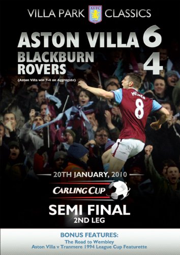 Aston Villa Vs. Blackburn Rovers - Carling Cup Semi-Final [DVD]
