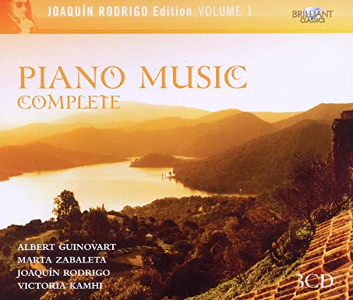 [Joaquin Rodrigo Edition Vol. 1] Piano Music Complete
