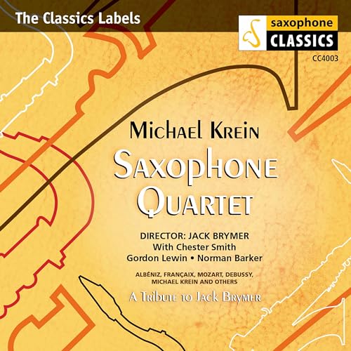 [Saxophone Classics] Krein Saxophone Quartet