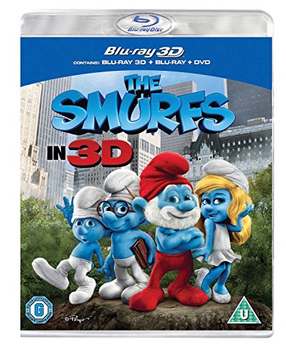 The Smurfs (Blu-ray 3D + Blu-ray + DVD) [2011] [Region Free]
