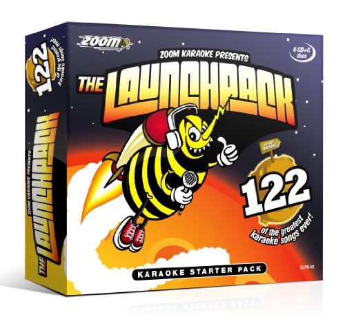 The Launchpack - Karaoke Starter Pack - 6 CD+G Box Set from Zoom Karaoke