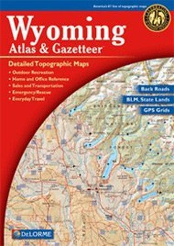 Delorme 333389 Wyoming Atlas and Gazetteer