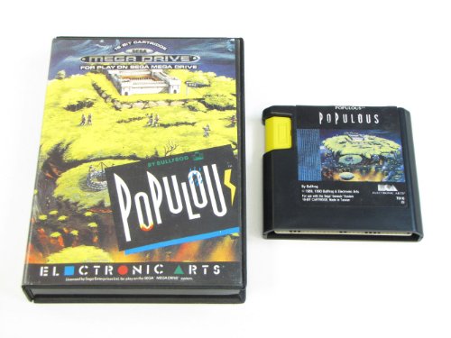 Populous Sega Megadrive game Mega drive