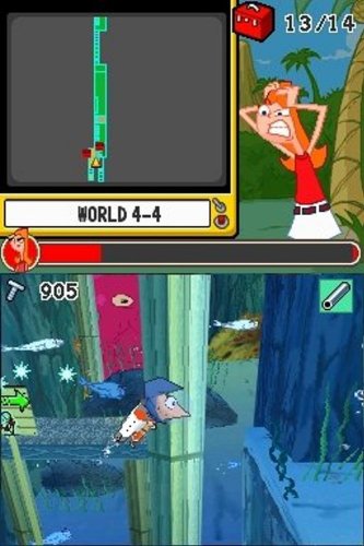 Phineas and Ferb: Ride Again (Nintendo DS)