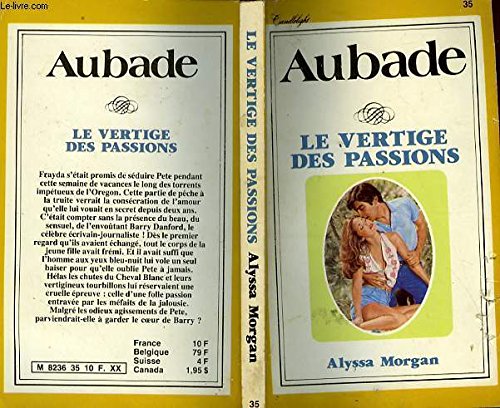 Le vertige des passions - white water love
