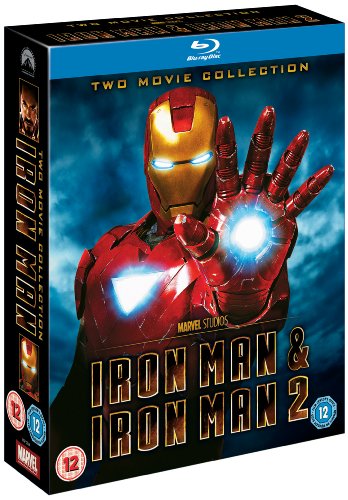 Iron Man 1 & 2 Double Pack [Blu-ray] [2008] [Region Free]