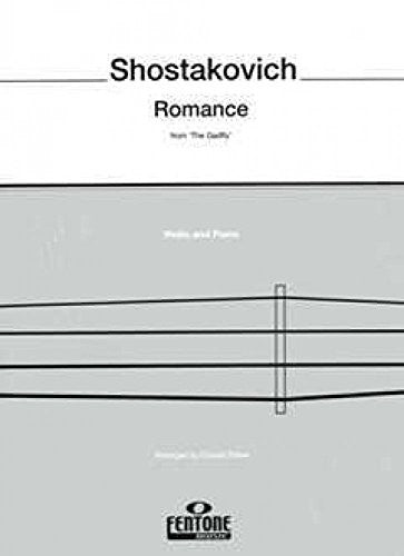 Dmitri Shostakovich: Romance (The Gadfly) (Violin/Piano). Sheet Music for Piano Accompaniment, Violin