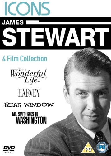 James Stewart - It's A Wonderful Life/Harvey/Rear Window/Mr. Smith Goes To Washington [DVD] [1939]