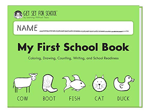 Handwriting Without Tears - Get Set For School - My First School Book - Pre-K Activity Book by Handwriting Without Tears