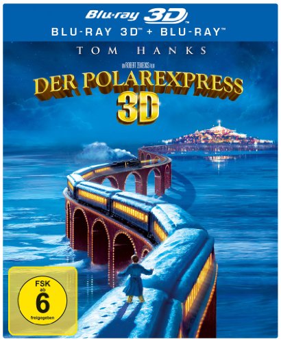 BD * Der Polarexpress (3D) [Blu-ray] [Import allemand]