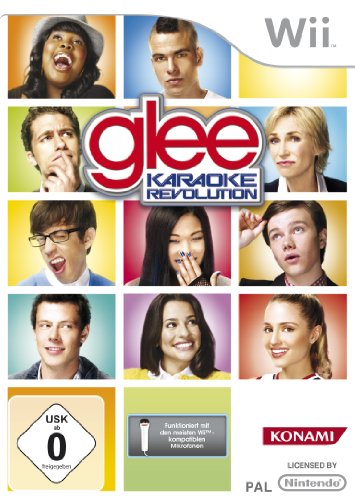 Karaoke Revolution Glee Vol.1 (Wii) German Cover - Multi-Language Game Including English