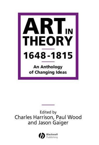 Art in Theory 1648-1815